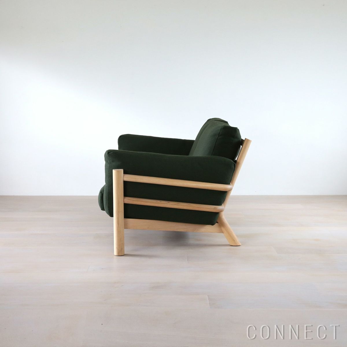 【アウトレット】KARIMOKU NEW STANDARD（カリモク ニュースタンダード） / CASTOR SOFA （キャストールソファ）/ 2-SEATER / PURE OAK （2シーター / ピュアオーク）/Vidar972