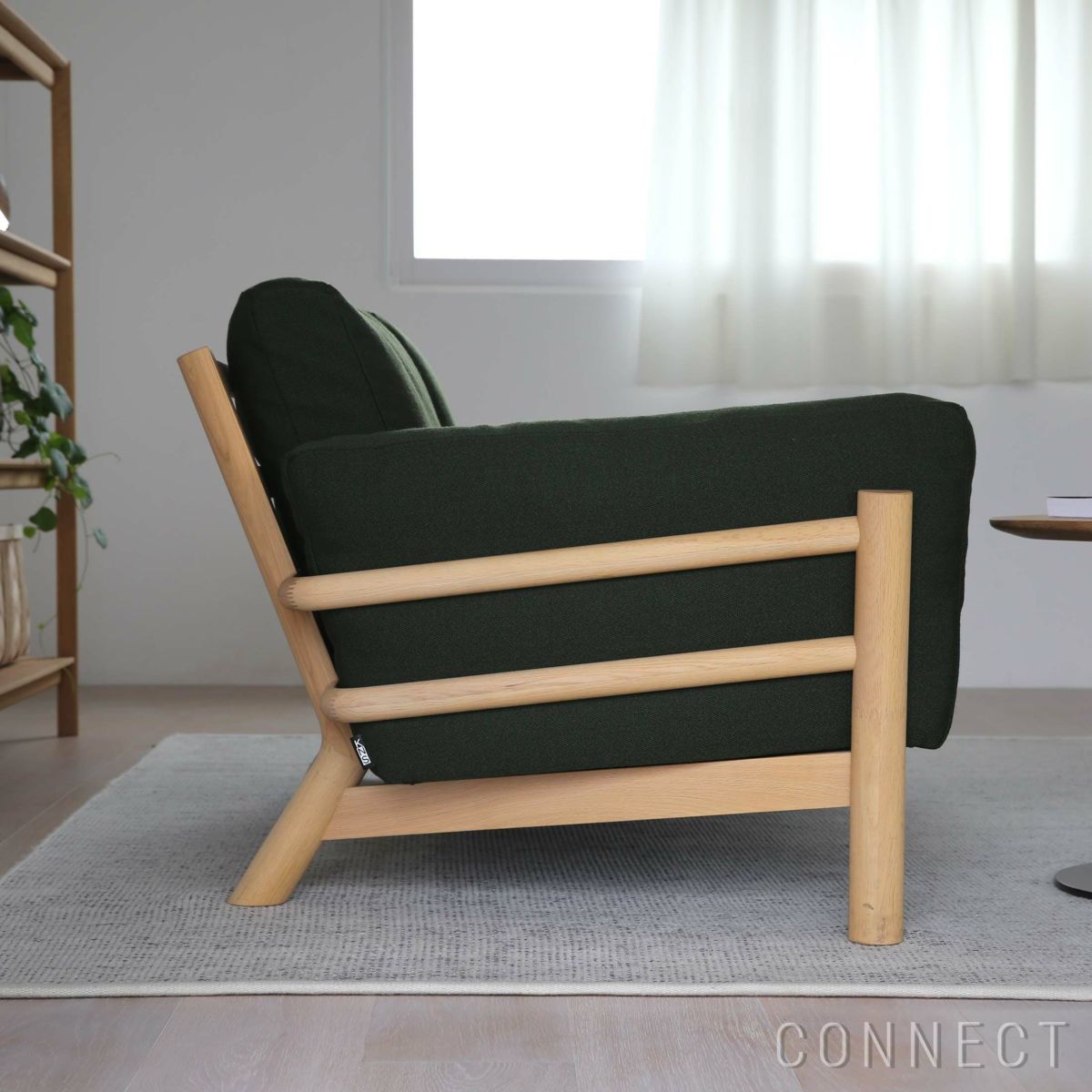 【アウトレット】KARIMOKU NEW STANDARD（カリモク ニュースタンダード） / CASTOR SOFA （キャストールソファ）/ 2-SEATER / PURE OAK （2シーター / ピュアオーク）/Vidar972