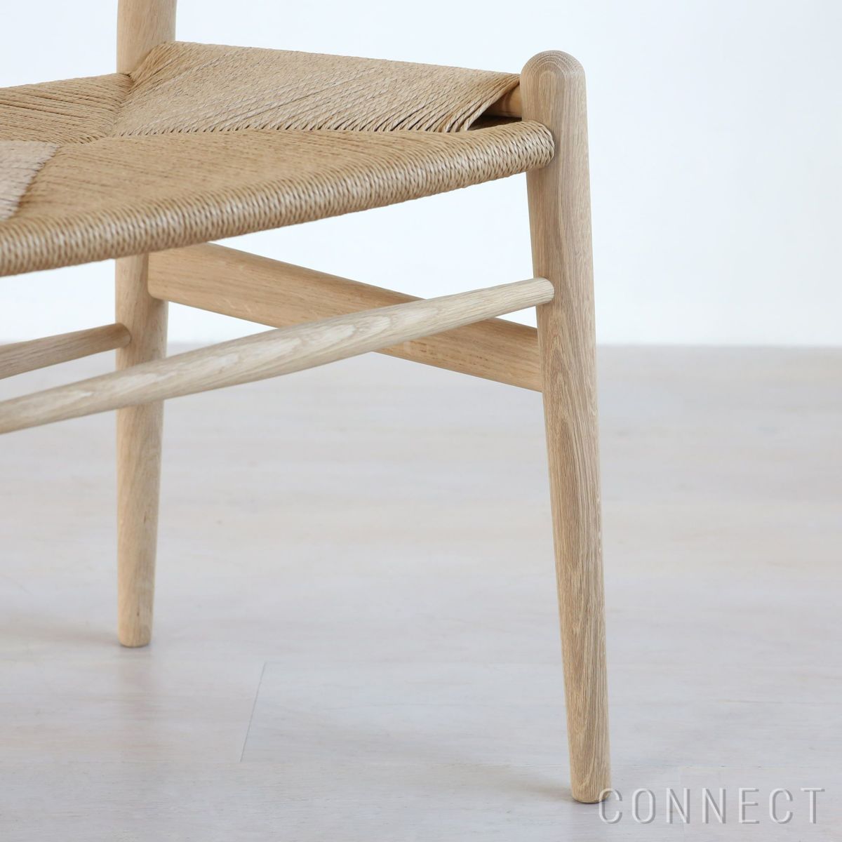 CARL HANSEN & SON （カール・ハンセン＆サン） / CH24 / Yチェア（ワイチェア） オーク材・ソープ仕上げ SH43cm