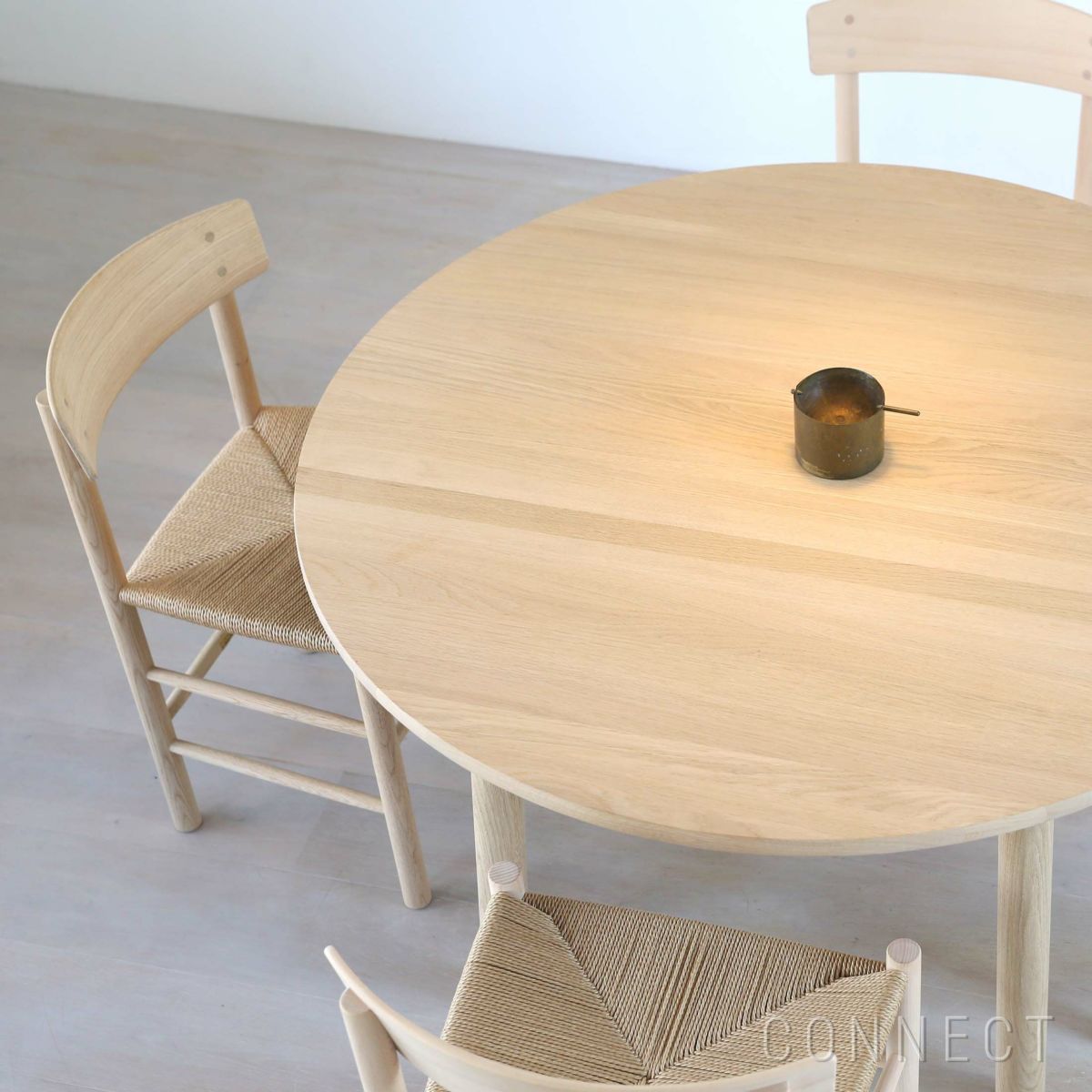 FREDERICIA（フレデリシア） / TARO TABLE（タローテーブル） / 丸テーブル / オーク材・ソープ仕上げ / Φ120