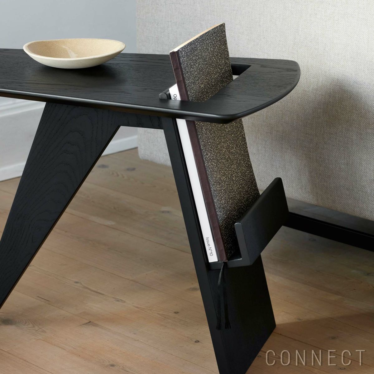 FREDERICIA（フレデリシア） / Magazine Table（マガジンテーブル） / Model 6500 / オーク材・ラッカー仕上げ / ブラック