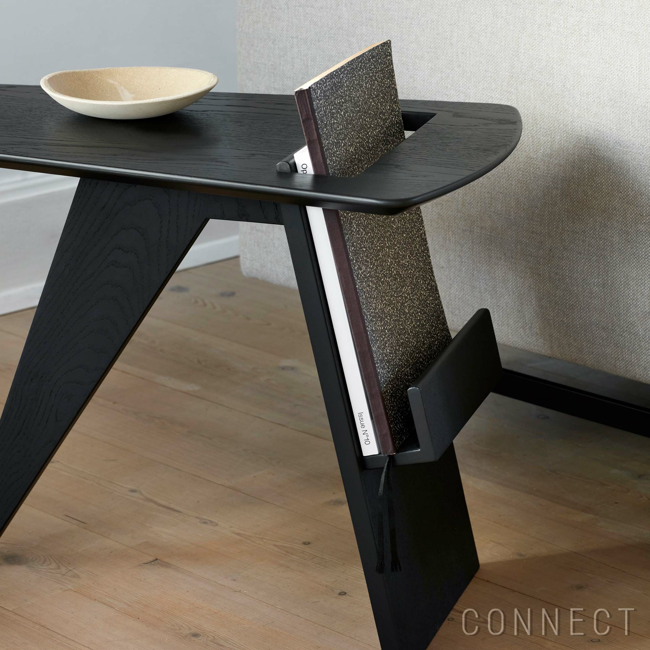 FREDERICIA（フレデリシア） / Magazine Table（マガジンテーブル） / Model 6500 / オーク材・ラッカー仕上げ / ブラック