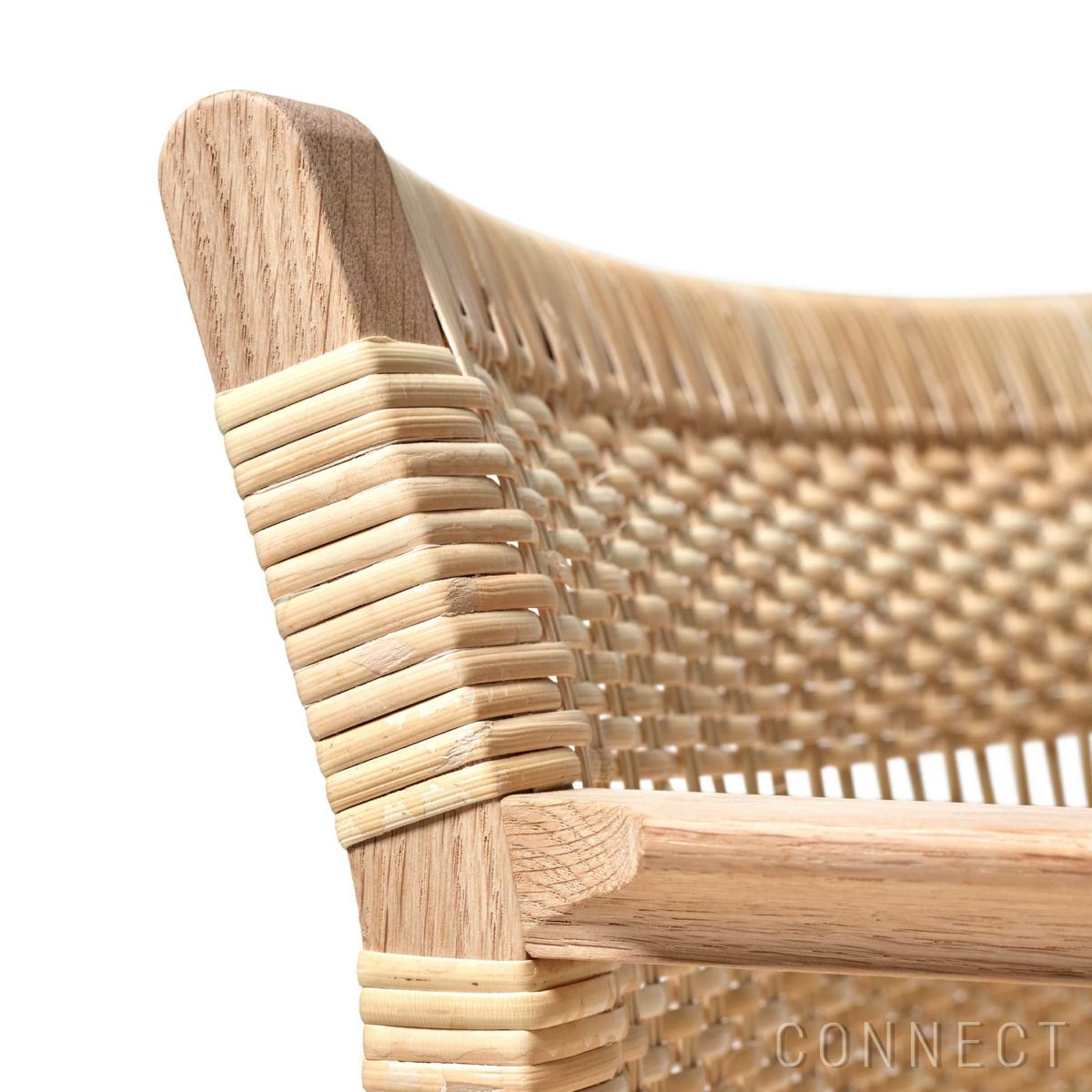 FREDERICIA（フレデリシア） / BM62 Armchair（アームチェア） / オーク材・オイル仕上げ / Cane wicker