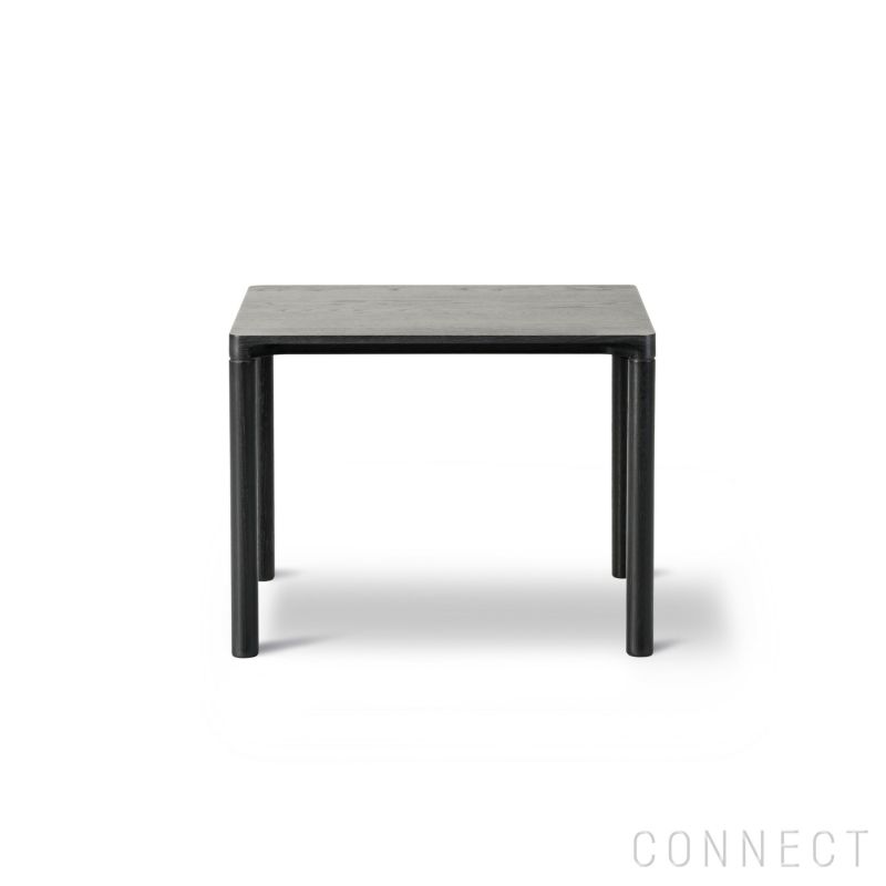FREDERICIA（フレデリシア） / Piloti Wood Coffee Table（ピロッティウッドコーヒーテーブル） / Model 6705 / オーク材・ラッカー仕上げ / ブラック塗装 / 46.5×39