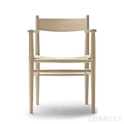 【DINING SET キャンペーン対象・pt10倍】CARL HANSEN & SON （カール・ハンセン＆サン） / CH37 / オーク材・ホワイトオイル仕上げ / ダイニングチェア