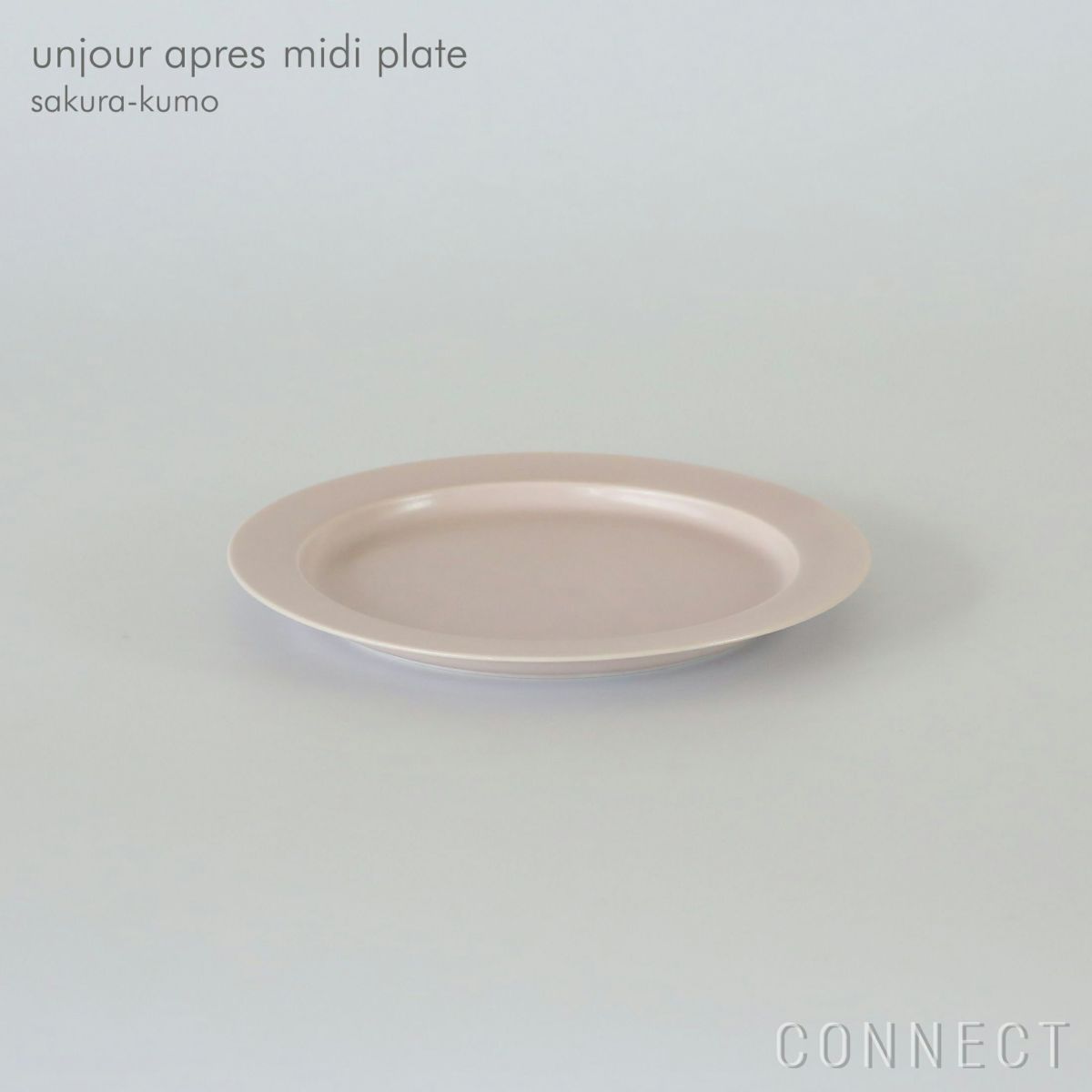 yumiko iihoshi porcelain （イイホシユミコ） / unjour （アンジュール） / apres-midi プレート / サクラ-クモ