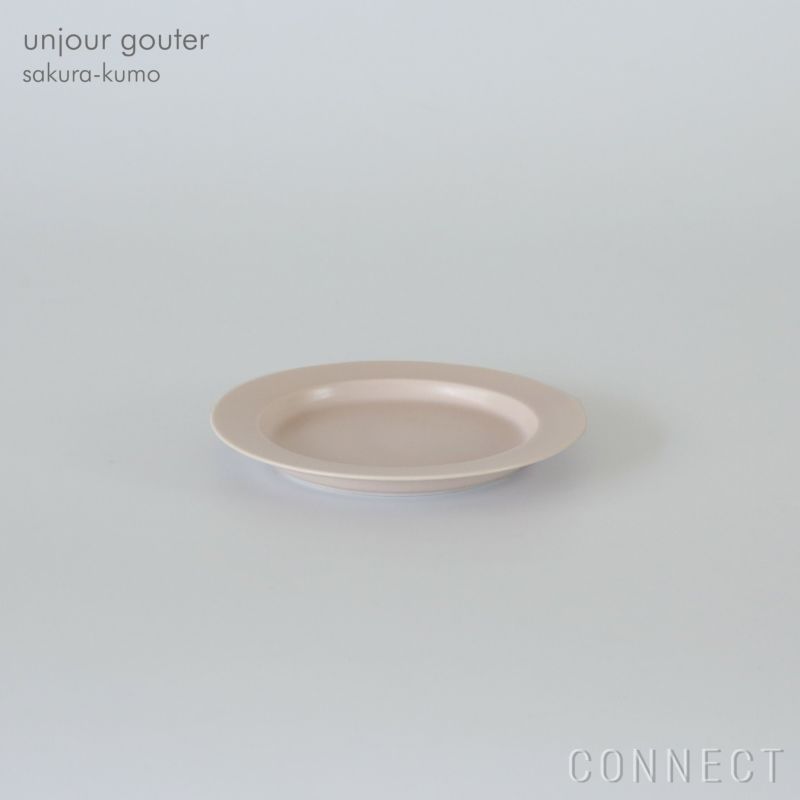 yumiko iihoshi porcelain （イイホシユミコ） / unjour （アンジュール） / gouter ソーサー / サクラ-クモ