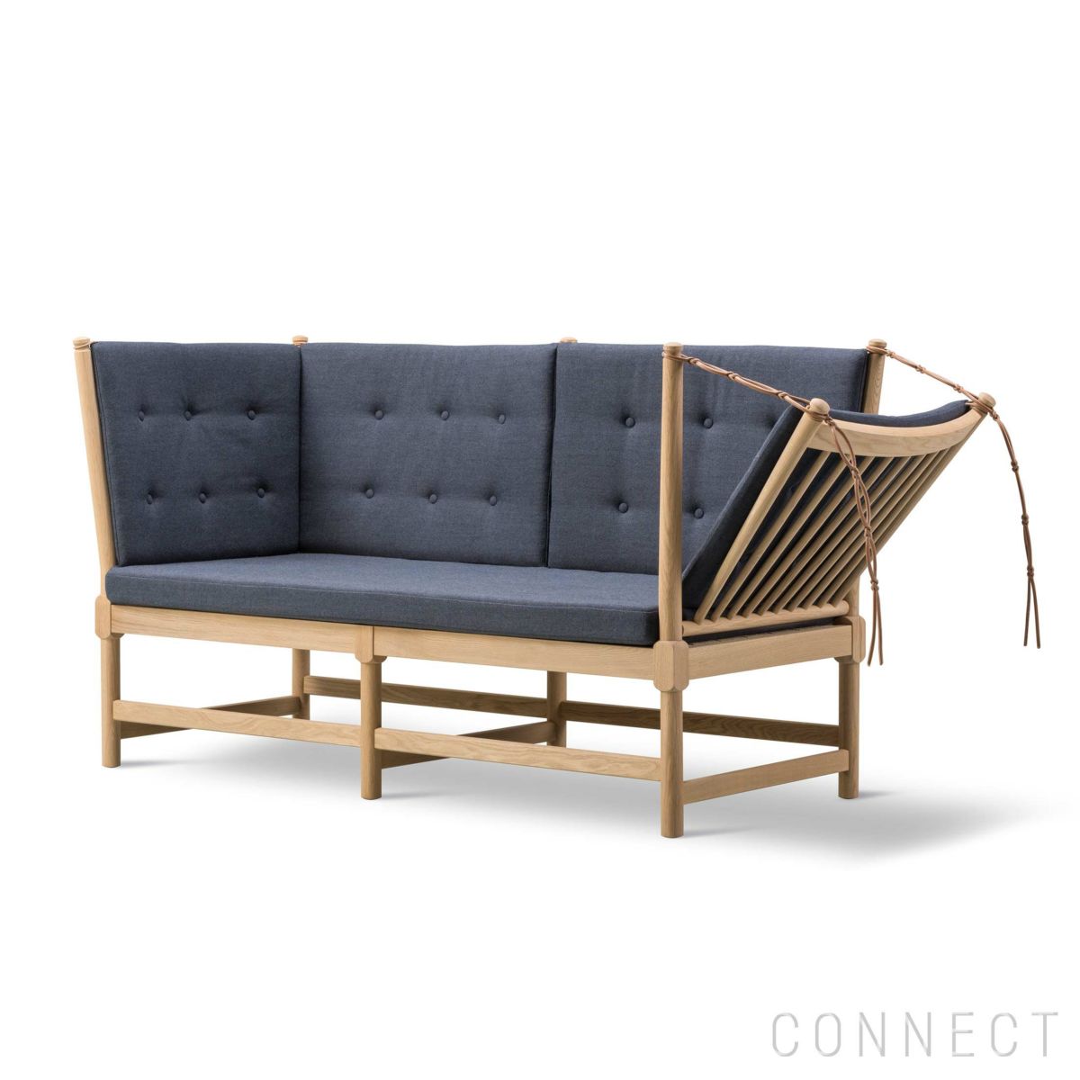 FREDERICIA（フレデリシア） / The Spoke-Back Sofa（スポークバックソファ） / Model 1789 / オーク材・ソープ仕上げ / Capture 5201（キャプチャー）