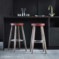 CARL HANSEN & SON （カール・ハンセン＆サン） / CH56 / ウォルナット材・オイル仕上げ / ブラックレザー（Thor301） / バースツール（High）