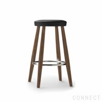 CARL HANSEN & SON （カール・ハンセン＆サン） / CH58 / ウォルナット材・オイル仕上げ / ブラックレザー（Thor301） / バースツール（Low）