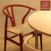 CARL HANSEN & SON （カール・ハンセン＆サン） / CH24 SOFT BY ILSE CRAWFORD / TERRACOTTA（テラコッタ） / 限定Yチェアソフト（ワイチェア） ビーチ材・マットカラー