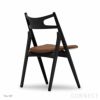 CARL HANSEN & SON （カール・ハンセン＆サン） / CH29P SAWBUCK CHAIR（ソーバックチェア） / オーク材・ブラック塗装 / Thor / ダイニングチェア