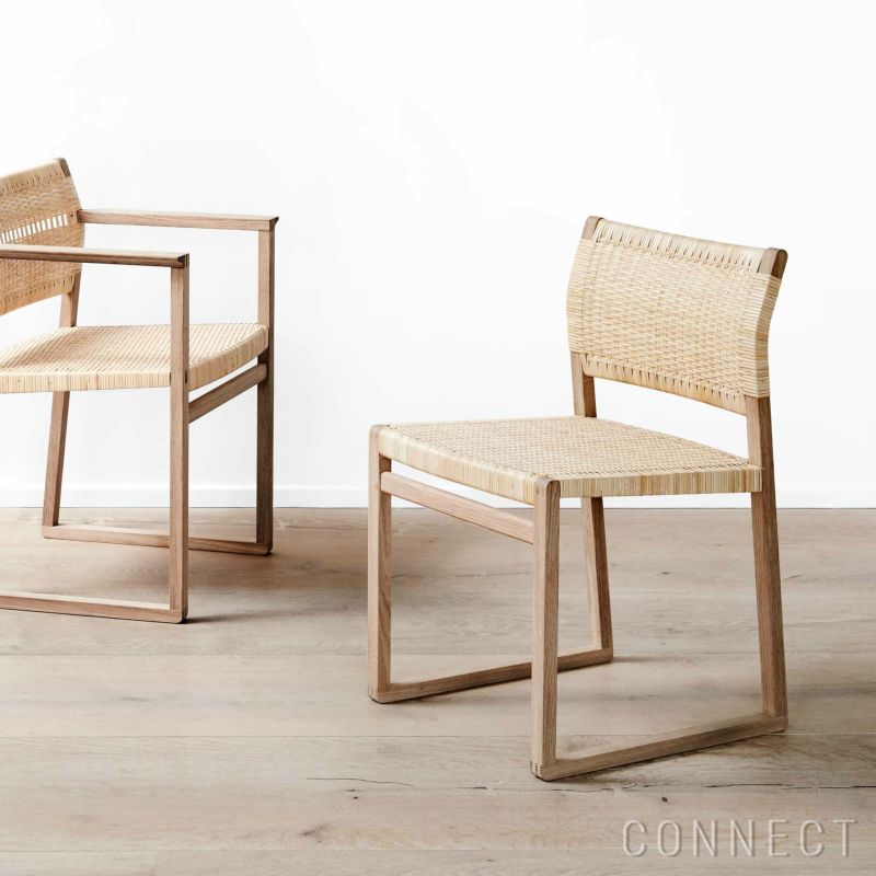 FREDERICIA（フレデリシア） / BM61 Chair / Model 3261 / オーク材・オイル仕上げ / Cane wicker（籐張り）