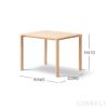 FREDERICIA（フレデリシア） / Piloti Wood Coffee Table（ピロッティウッドコーヒーテーブル） / Model 6705 / オーク材・ライトオイル仕上げ / 46.5×39