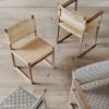 FREDERICIA（フレデリシア） / BM62 Armchair（アームチェア） / Model 3362 / オーク材・オイル仕上げ / リネンウェビング（ナチュラル）