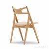 CARL HANSEN & SON （カール・ハンセン＆サン） / CH29P SAWBUCK CHAIR（ソーバックチェア） / オーク材・オイル仕上げ / ナチュラルレザー（Sif 90） / ダイニングチェア