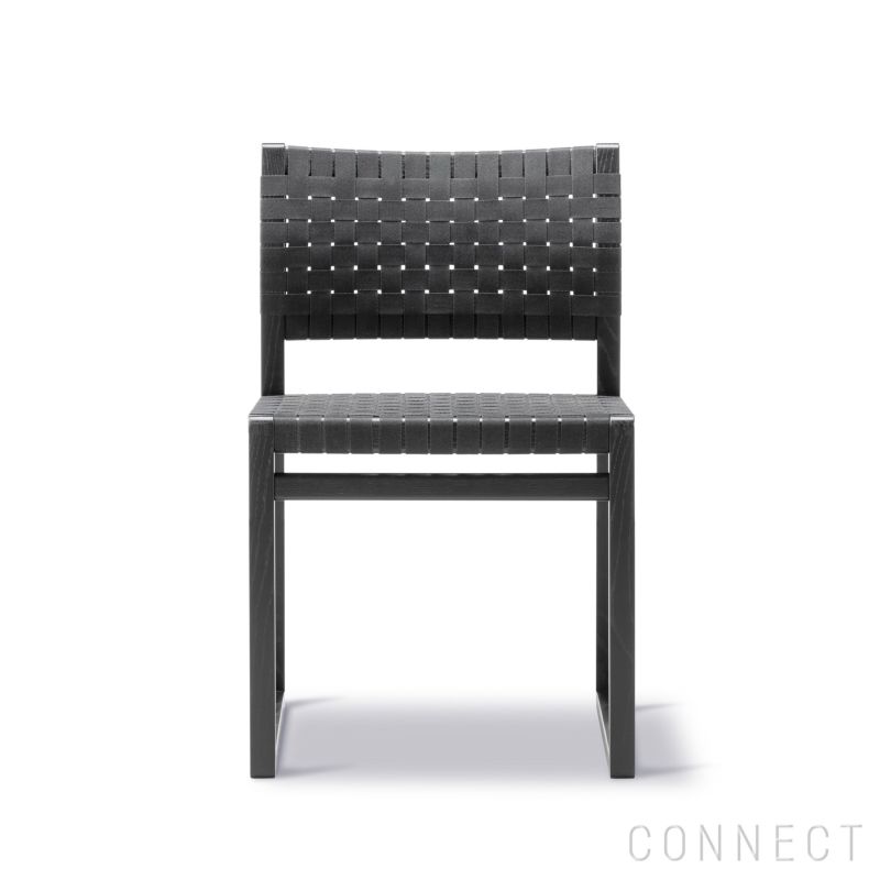 FREDERICIA（フレデリシア） / BM61 Chair / Model 3361 / オーク材・ブラックラッカー仕上げ / リネンウェビング（ブラック）