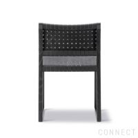 FREDERICIA（フレデリシア） / BM61 Chair / Model 3361 / オーク材・ブラックラッカー仕上げ / リネンウェビング（ブラック）