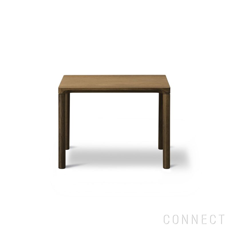 FREDERICIA（フレデリシア） / Piloti Wood Coffee Table（ピロッティウッドコーヒーテーブル） / Model 6705 / スモークドオーク材・オイル仕上げ / 46.5×39