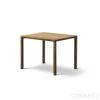 FREDERICIA（フレデリシア） / Piloti Wood Coffee Table（ピロッティウッドコーヒーテーブル） / Model 6705 / スモークドオーク材・オイル仕上げ / 46.5×39