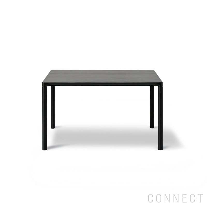 FREDERICIA（フレデリシア） / Piloti Wood Coffee Table（ピロッティウッドコーヒーテーブル） / Model 6720 / オーク材・ラッカー仕上げ / ブラック塗装 / H41