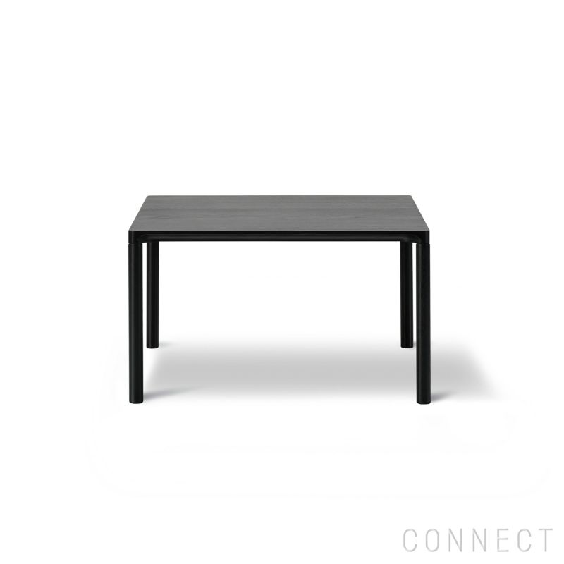 FREDERICIA（フレデリシア） / Piloti Wood Coffee Table（ピロッティウッドコーヒーテーブル） / Model 6725 / オーク材・ラッカー仕上げ / ブラック塗装 / 63×63