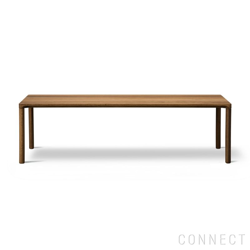 FREDERICIA（フレデリシア） / Piloti Wood Coffee Table（ピロッティウッドコーヒーテーブル） / Model 6715 / スモークドオーク材・オイル仕上げ / 120×39