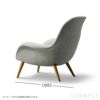 FREDERICIA（フレデリシア） / Swoon Lounge Armchair（スウーンラウンジアームチェア） / Model 1770 / スモークドオーク材・ステイン仕上げ / Hallingdal 130（ハリンダル）