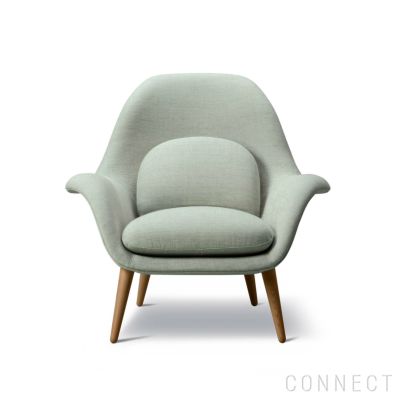 FREDERICIA（フレデリシア） / Ditzel Lounge Chair（ディッツェルラウンジチェア） / Model 2631 /  ウォルナット材・ラッカー仕上げ / シープスキン | CONNECT