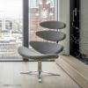 FREDERICIA（フレデリシア） / Corona Chair（コロナチェア） / Model 5000 / スチールベース / Hallingdal 110（ハリンダル） / ラウンジチェア