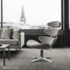 FREDERICIA（フレデリシア） / Corona Chair（コロナチェア） / Model 5000 / スチールベース / Hallingdal 110（ハリンダル） / ラウンジチェア