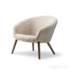 FREDERICIA（フレデリシア） / Ditzel Lounge Chair（ディッツェル ラウンジチェア） / Model 2631 / ウォルナット材・ラッカー仕上げ / シープスキン