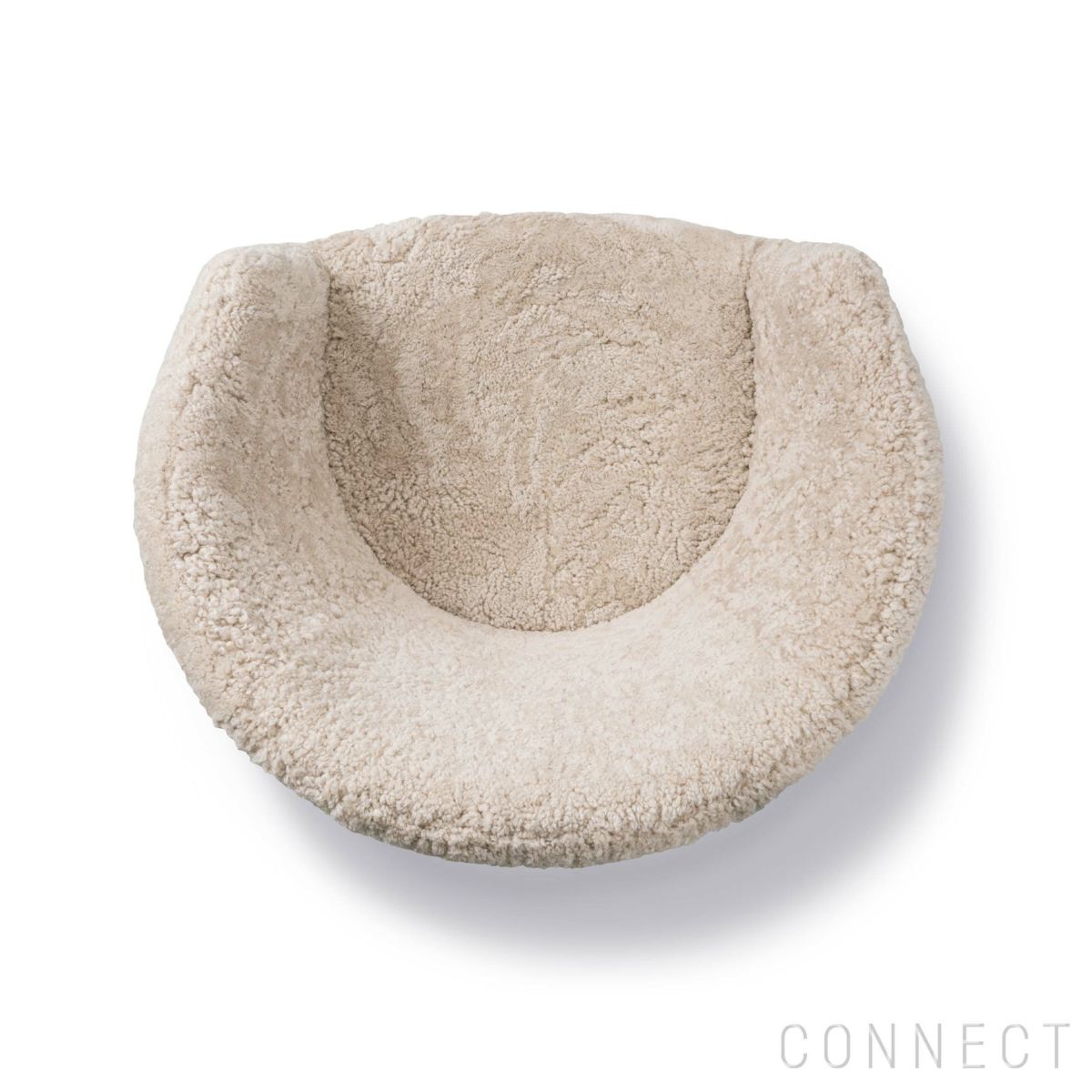 FREDERICIA（フレデリシア） / Ditzel Lounge Chair（ディッツェル ラウンジチェア） / Model 2631 / ウォルナット材・ラッカー仕上げ / シープスキン