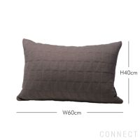 FRITZ HANSEN（フリッツ・ハンセン） / ARNE JACOBSEN CUSHION アルネ・ヤコブセン クッション / Trapez（トラペズ）アースブラウン / 60×40