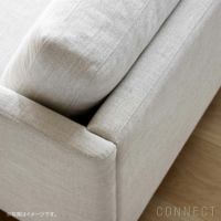 FREDERICIA（フレデリシア） / Calmo Chaise Sofa（カルモシェーズソファ） / Model 5625 / メタルブラックベース / Sunniva 717（スニバ） / クッション付き