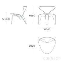 FRITZ HANSEN（フリッツ・ハンセン） / PK0 A（ピーケー0 A ） / オレゴンパイン / ラウンジチェア