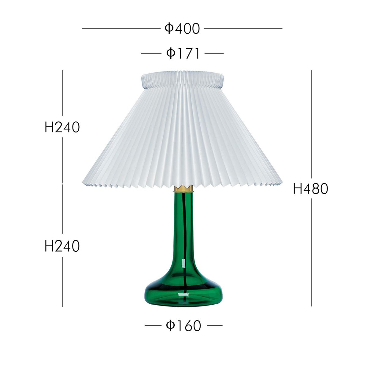 LE KLINT（レ・クリント） / MODEL 343（モデル） / テーブルランプ