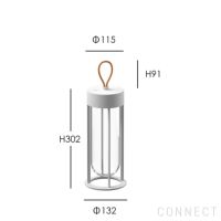 FLOS（フロス） / IN VITRO（イン ヴィトロ） UNPLUGGED（アンプラグド） / 全7色 / テーブルランプ / 受注生産品