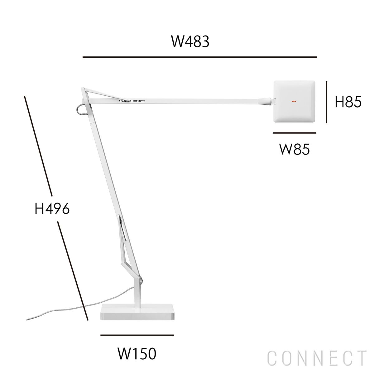 FLOS（フロス） / KELVIN EDGE（ケルヴィン エッジ） / 全3色 / テーブルランプ