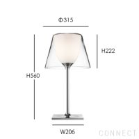 FLOS（フロス） / KTRIBE T1（ケートライブ T1） / GLASS / テーブルランプ