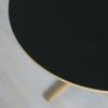 CARL HANSEN & SON （カール・ハンセン＆サン） E020 / EMBRACE TABLE / オーク材・ソープ仕上げ・ブラックラミネート・ブラック脚 / φ110cm / ダイニングテーブル
