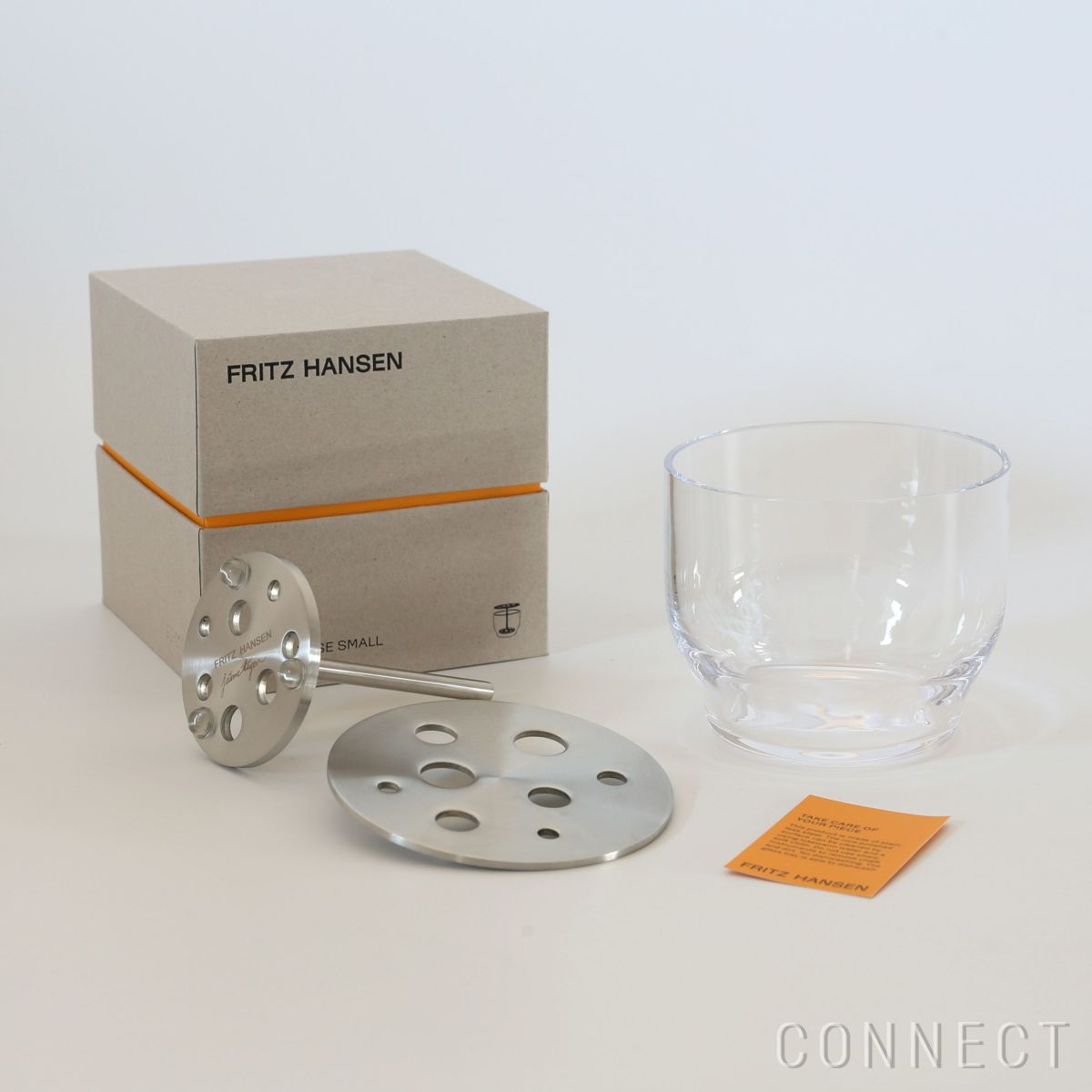 FRITZ HANSEN（フリッツ・ハンセン） / IKEBANA VASE（イケバナベース） / スモール / ステンレススチールモデル