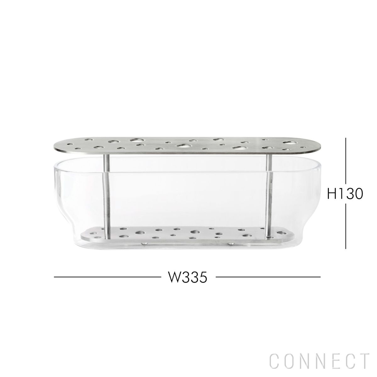 FRITZ HANSEN（フリッツ・ハンセン） / IKEBANA VASE（イケバナベース） / ロング / ステンレススチールモデル