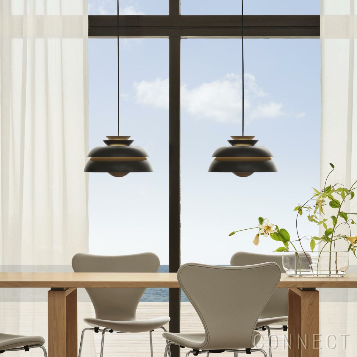 FRITZ HANSEN（フリッツ・ハンセン） / CONCERT（コンサート） / P1 / ブラック / φ320mm