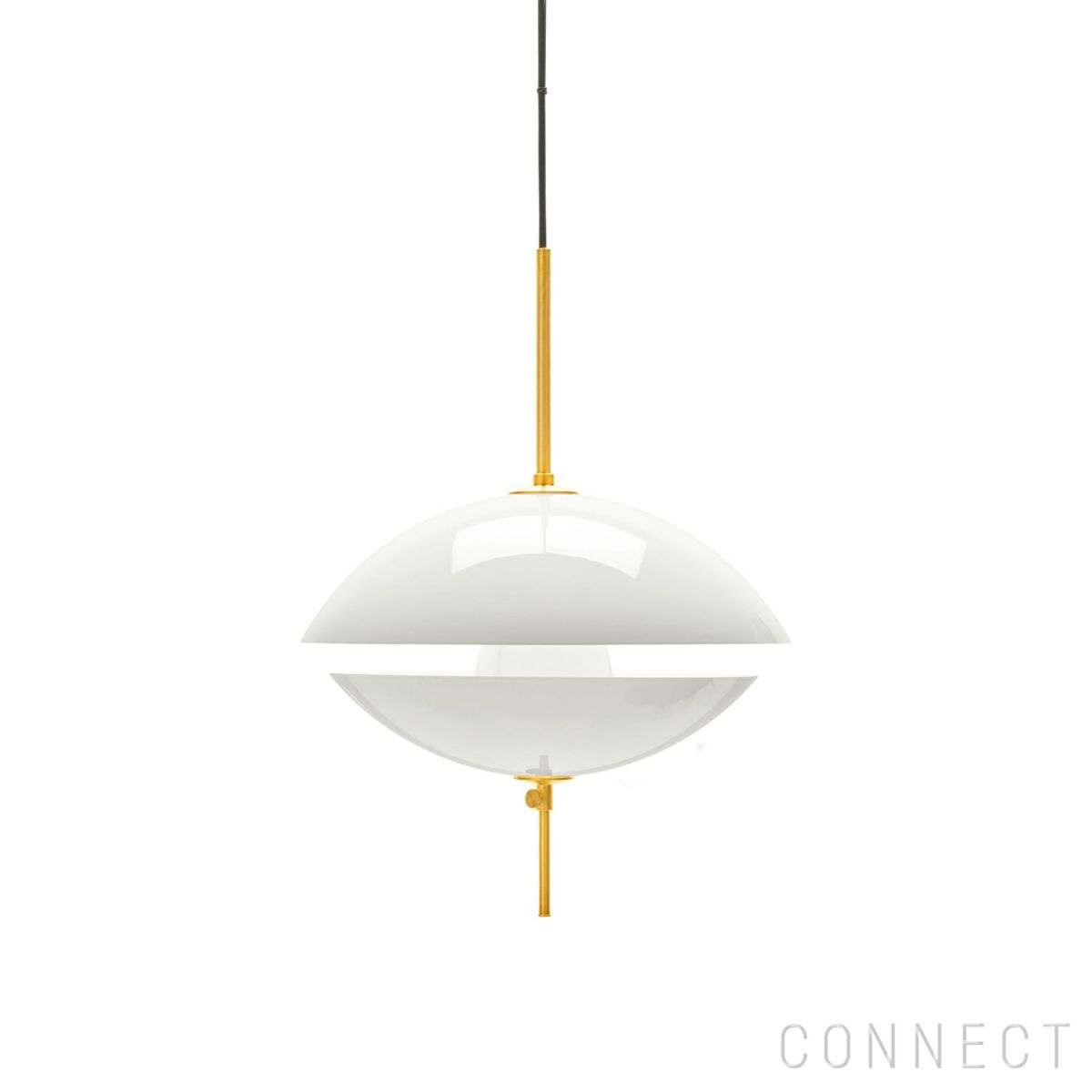 FRITZ HANSEN（フリッツ・ハンセン） / CLAM（クラム） / ペンダントランプ / オパールガラス / 真鍮（無加工） / φ440mm【要取付工事】