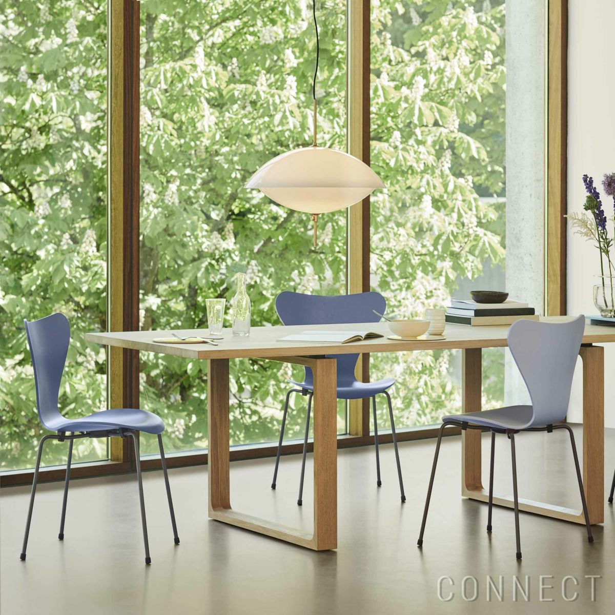 FRITZ HANSEN（フリッツ・ハンセン） / CLAM（クラム） / ペンダントランプ / オパールガラス / 真鍮（無加工） / φ550mm【要取付工事】