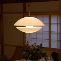 FRITZ HANSEN（フリッツ・ハンセン） / CLAM（クラム） / ペンダントランプ / オパールガラス / 真鍮（無加工） / φ550mm【要取付工事】