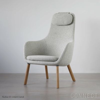 Vitra（ヴィトラ） / HAL Lounge Chair（ハル ラウンジチェア） / ルースシートクッション / Nubia（ヌビア） /  ナチュラルオークベース / ラウンジチェア | CONNECT