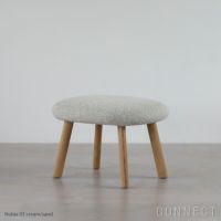 Vitra（ヴィトラ） / HAL Lounge Ottoman（ハル ラウンジ オットマン） / Nubia（ヌビア） / ナチュラルオークベース / オットマン