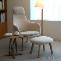 Vitra（ヴィトラ） / HAL Lounge Ottoman（ハル ラウンジ オットマン） / Nubia（ヌビア） / ナチュラルオークベース / オットマン